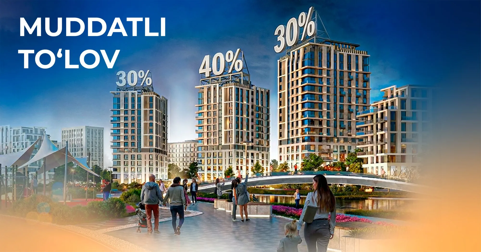 Muddatli to‘lov 30/40/30 — ortiqcha to‘lovlarsiz qulay usul